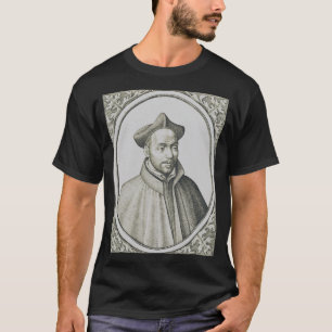 St. Ignatius of Loyola Engraving Antique Art T-Shirt