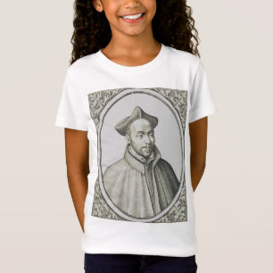 St. Ignatius of Loyola Engraving Antique Art T-Shirt