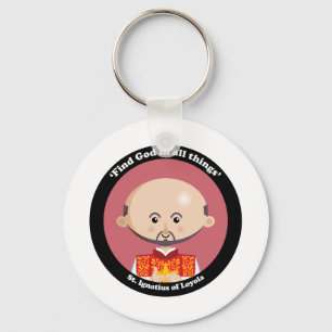 St. Ignatius of Loyola Key Ring