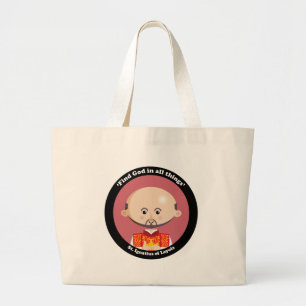 St. Ignatius of Loyola Large Tote Bag