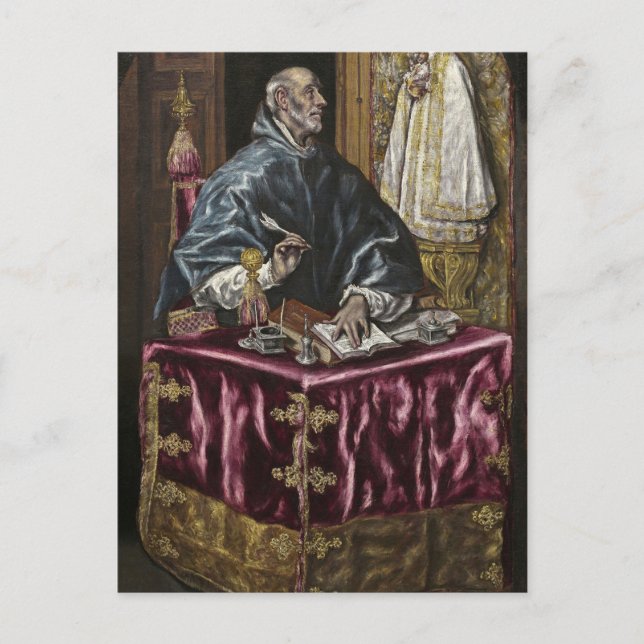 St. Ildefonso by El Greco Postcard (Front)
