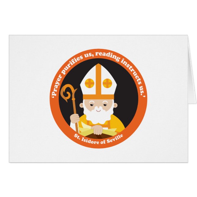 St. Isidore of Seville (Front Horizontal)