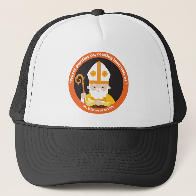 St. Isidore of Seville Trucker Hat (Front)