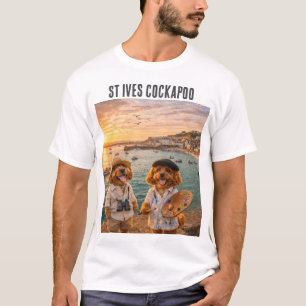 St Ives Cockapoo T Shirt Gift