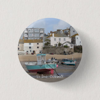 St Ives, Cornwall, England 3 Cm Round Badge
