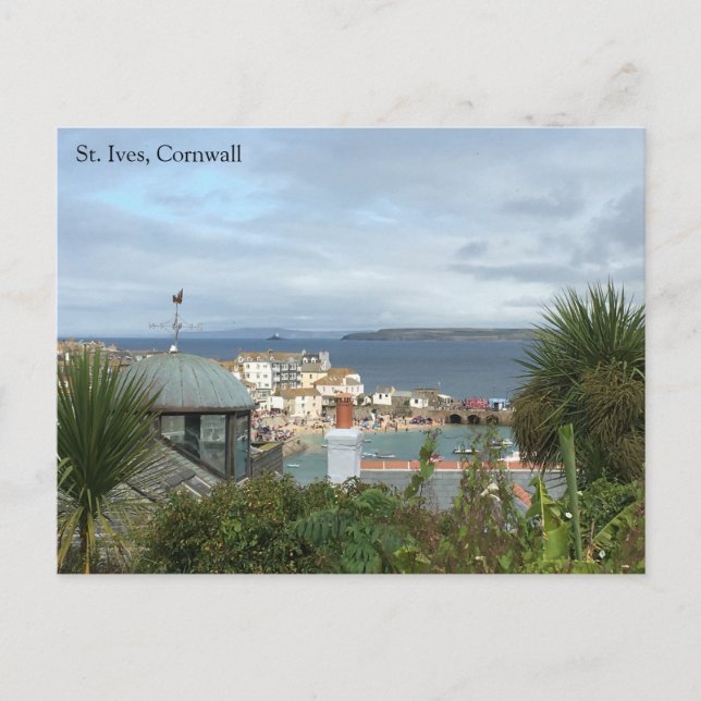 St. Ives Cornwall Postcard (Front)