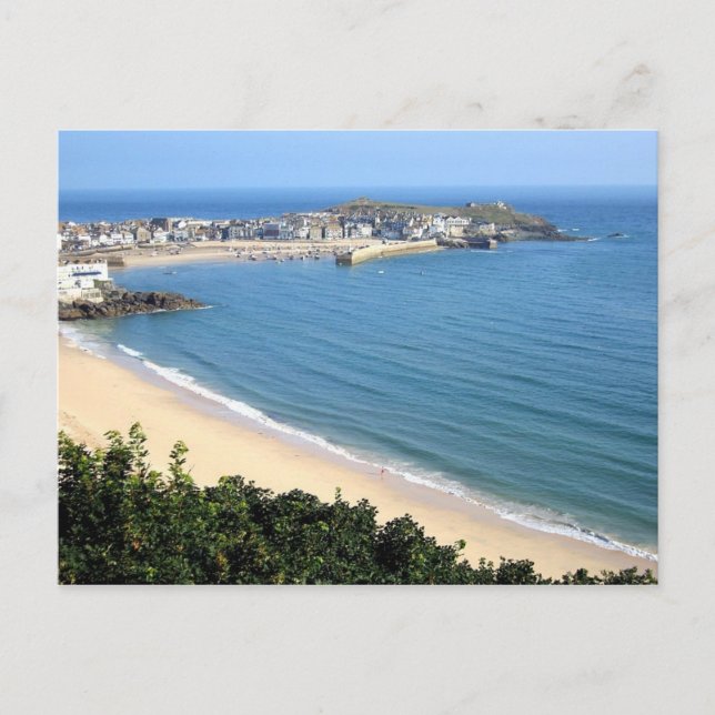 St. Ives - Cornwall UK Postcard (Front)