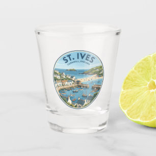St. Ives England Shot Glass