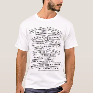 St Ives - Street Names T-Shirt