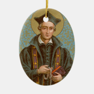 St. Ivo of Kermartin (BK 015) Ceramic Tree Decoration