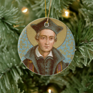 St. Ivo of Kermartin (BK 015) Ceramic Tree Decoration