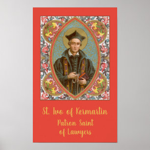 St. Ivo of Kermartin (BK 015) Poster
