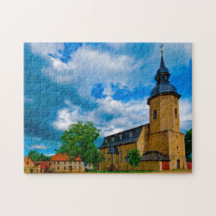 St Jacobi Church Dornburg. Jigsaw Puzzle