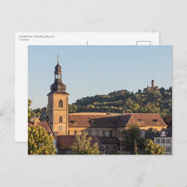 St. Jakob, Bamberg Postcard (Front/Back)