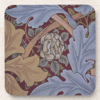 St. James Acanthus Leaf Pattern by William Morris Coaster