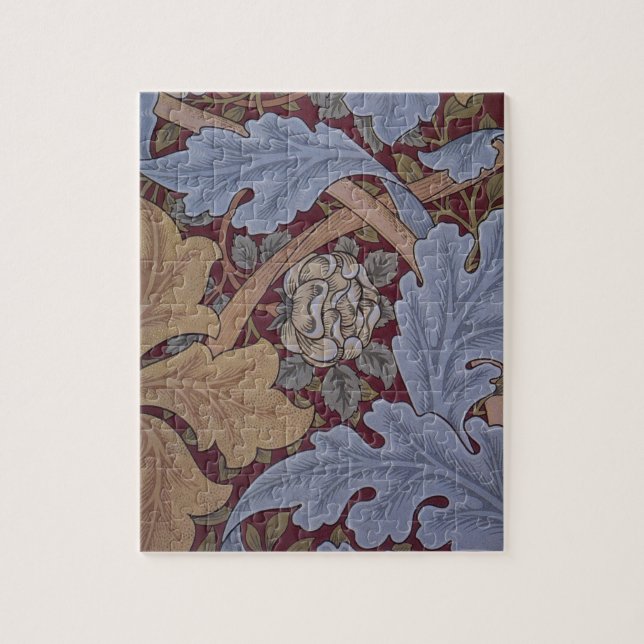 St. James Acanthus Pattern by William Morris Jigsaw Puzzle (Vertical)