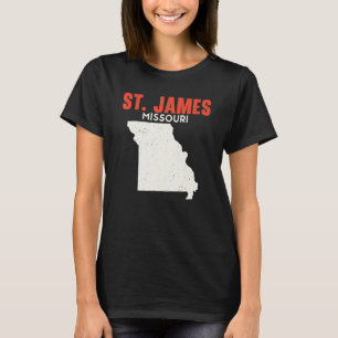 St James and Fenton Missouri USA State America Tr T-Shirt