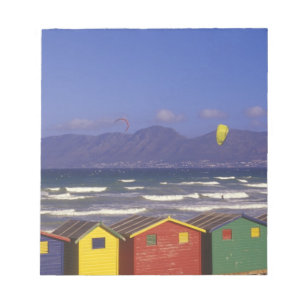 St. James Bay Bathing Boxes, near Capetown, 2 Notepad