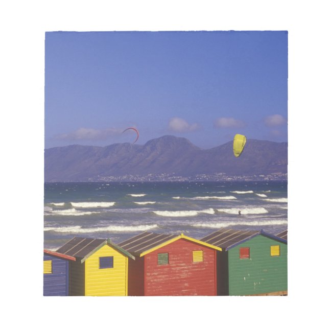 St. James Bay Bathing Boxes, near Capetown, 2 Notepad (Front)
