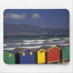 St. James Bay Bathing Boxes, near Capetown, Mouse Mat