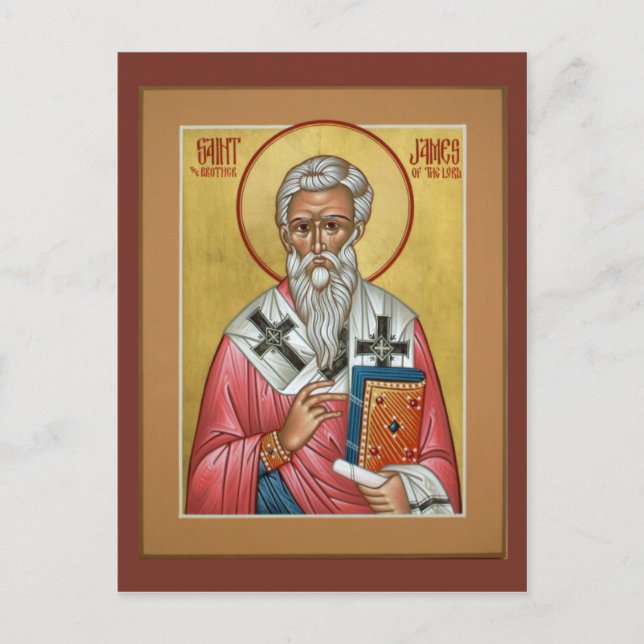 St. James, Brother of the Lord Prayer Card (Front)