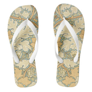 St. James by William Morris, Acanthus Leaves Flip Flops