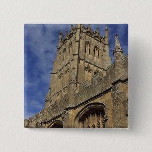 St. James Church Tower, Chipping Camden 15 Cm Square Badge