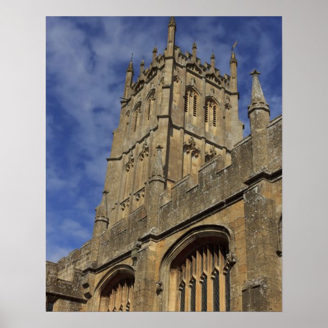 St. James Church Tower, Chipping Camden Poster (Front)