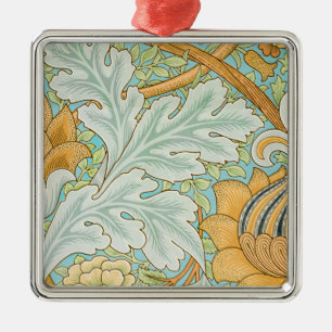 St James Pattern (by William Morris) Metal Tree Decoration