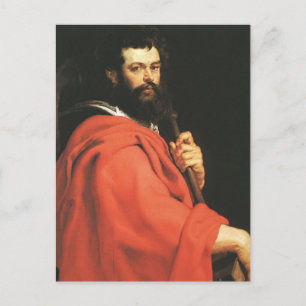 St. James the Apostle by Peter Paul Rubens Postcar Postcard