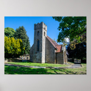 St James the Greater Church, Lealholm, North Yorks Poster
