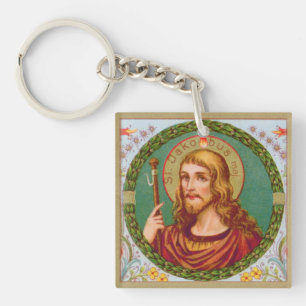 St. James the Greater (JMAS 04) Key Ring