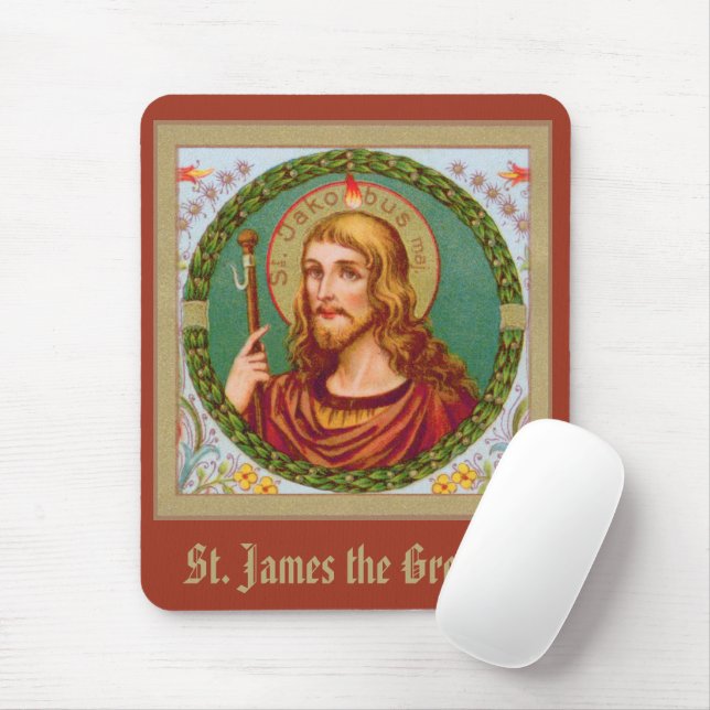 St. James the Greater (JMAS 04) Mouse Mat (With Mouse)