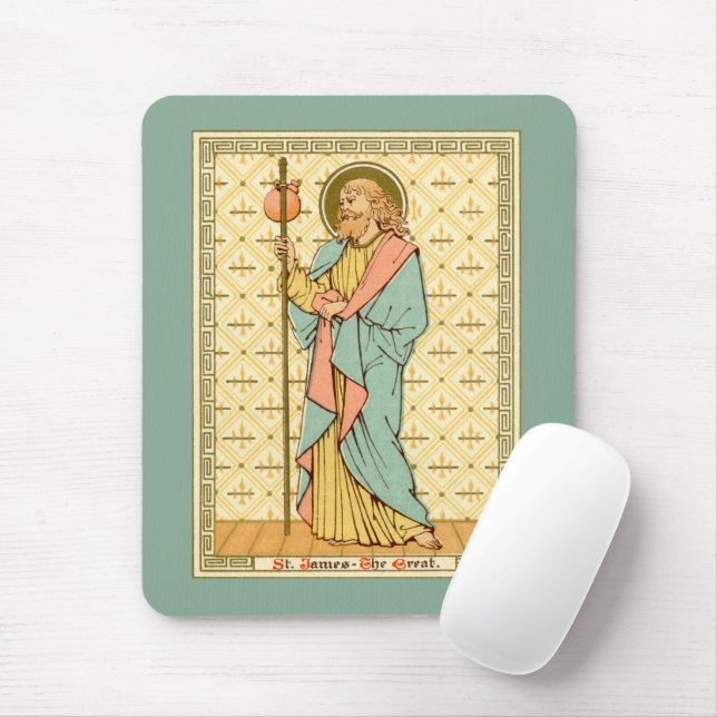 St. James the Greater (RLS 05) (Style 1) Mouse Mat (With Mouse)