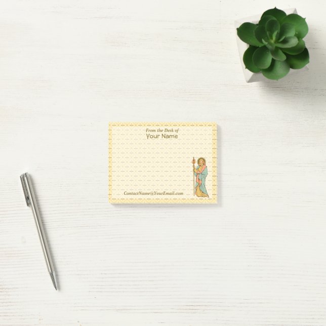 St. James the Greater (RLS 05, Style 2) 4"x3" Post-it Notes (Office)