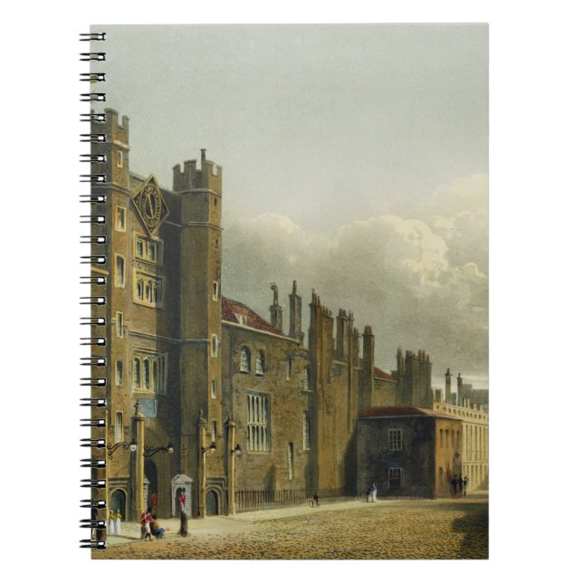 St. James's Palace, from 'The History of the Royal Notebook (Front)