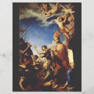 St. Januarius, Bishop of Benevento - Fine Art Flyer