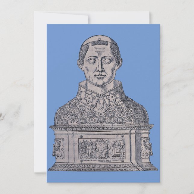 St. Januarius, Bishop of Benevento - Fine Art Invitation (Front)