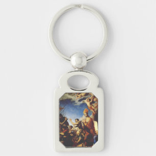St. Januarius, Bishop of Benevento - Fine Art Key Ring