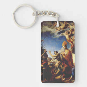 St. Januarius, Bishop of Benevento - Fine Art Key Ring