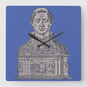St. Januarius, Bishop of Benevento - Fine Art Square Wall Clock