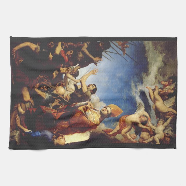 St. Januarius, Bishop of Benevento - Fine Art Tea Towel (Horizontal)