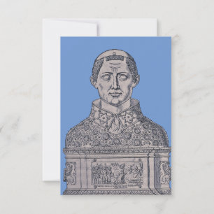 St. Januarius, Bishop of Benevento - Fine Art Thank You Card