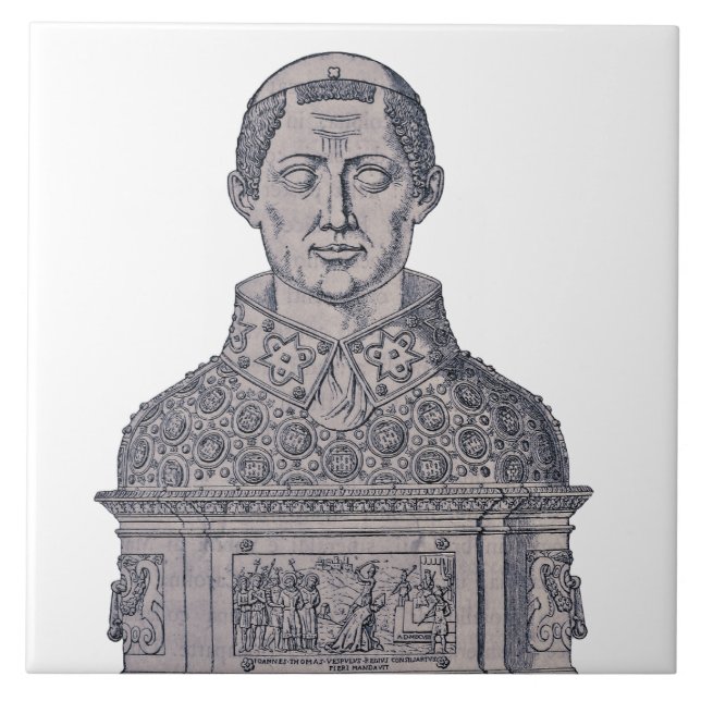St. Januarius, Bishop of Benevento - Fine Art Tile (Front)