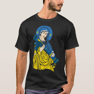 St Javelin - St. Javelin The Protector of Ukraine T-Shirt