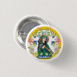 St javelin the protector of Ukraine, ukraine suppo 3 Cm Round Badge