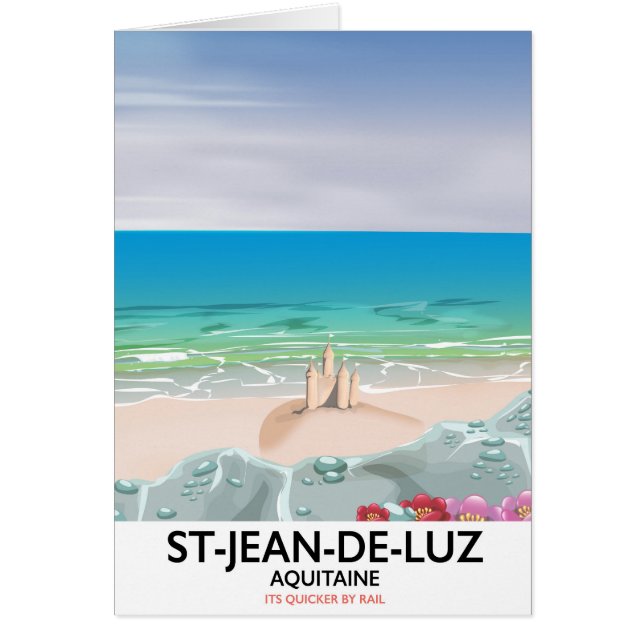 St-Jean-de-Luz, Aquitaine Travel poster (Front)