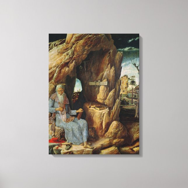 St. Jerome 3 Canvas Print (Front)