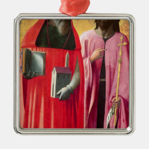St. Jerome and St. John the Baptist, c.1428-29 Metal Tree Decoration