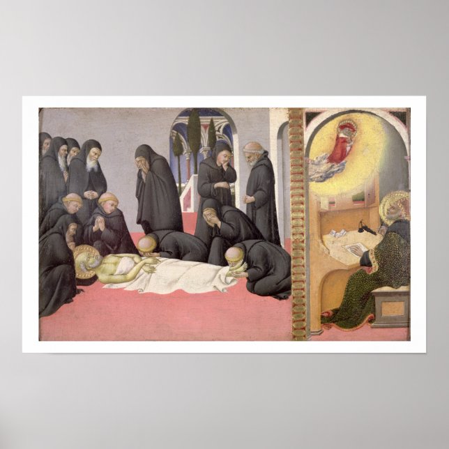 St. Jerome appearing to St. Cyril of Jerusalem, 14 Poster (Front)